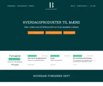 Barberskabet.dk(Hverdagsprodukter) Screenshot