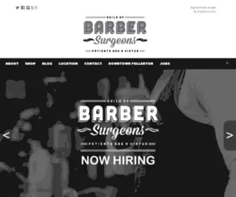 Barbersurgeons.com(Barber Surgeons) Screenshot