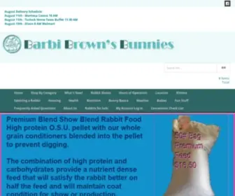 Barbibrownsbunnies.com(Barbi Browns Bunnies) Screenshot