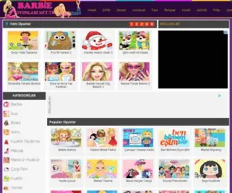 Barbieoyunlari.net.tr(Barbie oyunları) Screenshot
