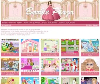 Barbieplaza.com(Jeux de Barbie en Ligne) Screenshot