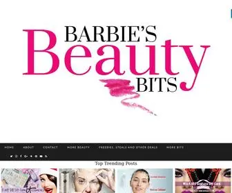 Barbiesbeautybits.com(Barbie's Beauty Bits) Screenshot