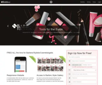 Barbinc.com(BarbInc Portal Home Site) Screenshot