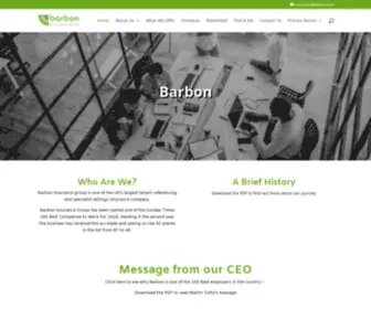 Barbon.com(Barbon Careers) Screenshot