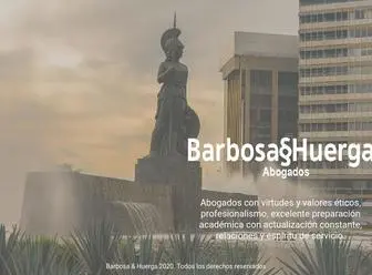 Barbosahuerga.com.mx(Barbosa & Huerga) Screenshot