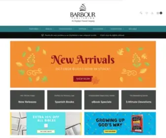 Barbourbooks.com(Barbour Publishing) Screenshot