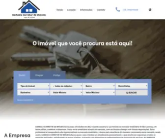 Barbozaimoveismg.com.br(Imobiliária em São Lourenço) Screenshot