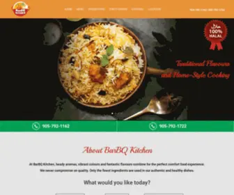 BarbQkitchen.com(BarBQ Kitchen) Screenshot