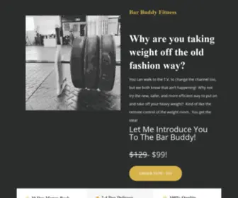 Barbuddyfitness.com(Landing Page) Screenshot