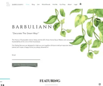 Barbuliannodesign.com(Barbulianno) Screenshot