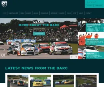 Barc.net(The British Automobile Racing Club) Screenshot