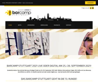 Barcamp-Stuttgart.de(Offenes Barcamp Stuttgart seitBarcamp Stuttgart) Screenshot