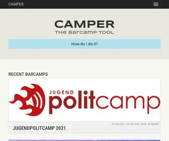 Barcamps.eu(Barcamp Tools) Screenshot