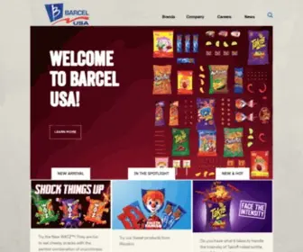 Barcel-USA.com(Corn Snacks) Screenshot