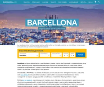 Barcellona.org(Guida di viaggio online su Barcellona) Screenshot