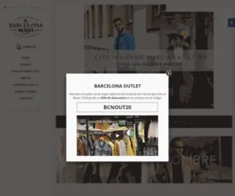Barcelona-Outlet.com(Outlet Barcelona) Screenshot