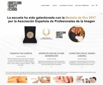 Barcelonabeautyschool.com(BARCELONA BEAUTY SCHOOL) Screenshot