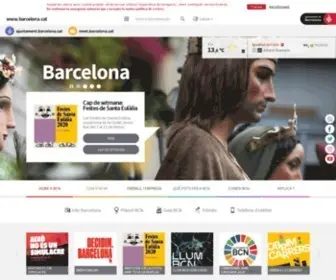 Barcelona.cat(Informació pràctica per viure a la ciutat de Barcelona) Screenshot
