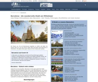 Barcelona.de(Barcelona Reiseführer mit vielen Städtereise) Screenshot