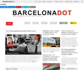 Barcelonadot.com(EL DIARIO DE LA TRANSFORMACIÓN DIGITAL por TOMÁS CASCANTE) Screenshot