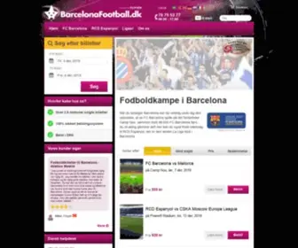 Barcelonafootball.dk(Ticmate) Screenshot