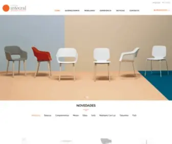 Barcelonaintegral.com(Mobiliario de diseño en alquiler para eventos) Screenshot