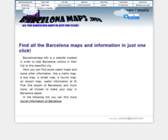 Barcelonamaps.info(Barcelonamaps info) Screenshot