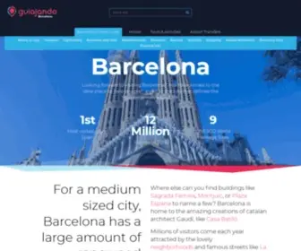 Barcelonando.com(Travel Guide & Tips for your trip to Barcelona) Screenshot