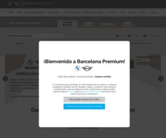 Barcelonapremium.es(Concesionario y Taller de BMW y MINI) Screenshot