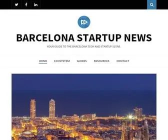 Barcelonastartupnews.com(Barcelona Startup News) Screenshot