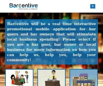 Barcentive.com(Contribute Distribute) Screenshot