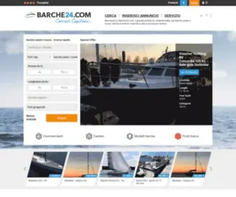 Barche24.com(Il portale delle barche usate e nuove) Screenshot