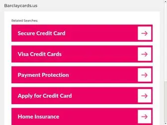 Barclaycards.us(barclaycards) Screenshot