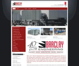 Barclayeng.com.au(Barclay Engineering) Screenshot