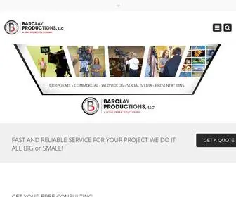 Barclayproductions.com(A Video Production Company) Screenshot