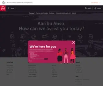 Barclays.co.ke(Barclays Personal Banking) Screenshot