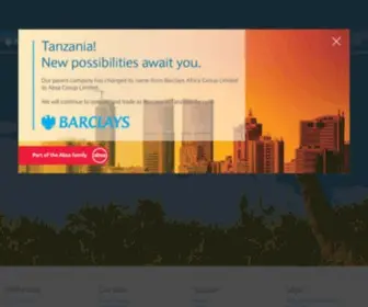 Barclays.co.tz(Barclays) Screenshot