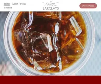 Barclayscoffeeandtea.com(BARCLAYS) Screenshot