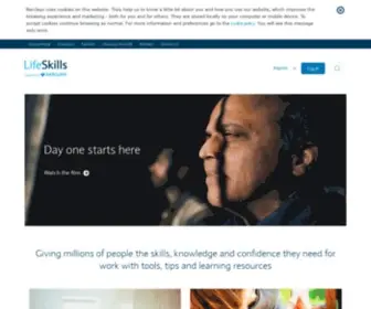 Barclayslifeskills.com(Developing work and life skills) Screenshot