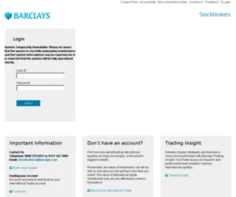 Barclaysstockbrokersitrader.com(Barclaysstockbrokersitrader) Screenshot