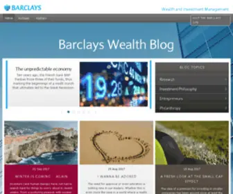 Barclayswealthblog.com(Wealth and Investment Management Blog) Screenshot