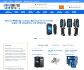 Barcode-UK.com(Barcode Technologies) Screenshot