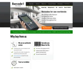 Barcode1.ie(Barcodes Numbers & Generator) Screenshot