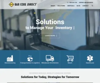 Barcodedirect.com(Bar Code Direct) Screenshot