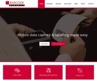 Barcodedynamics.com.au(Barcode Dynamics) Screenshot