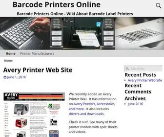 Barcodeprintersonline.com(Barcode Printers Online) Screenshot