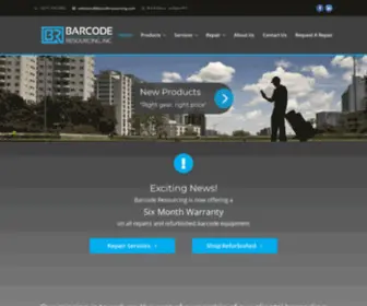 Barcoderesourcing.com(Barcode Scanner Repair) Screenshot