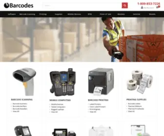 Barcodesinc.ca(New site with easy check out) Screenshot