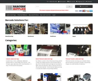Barcodesupplies.com(Barcode Labels) Screenshot