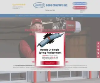 Barcoldoor.com(Barcol Door Company) Screenshot